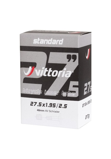 Vittoria Standart 27.5x2.50/3.00 Araba Sibop İç Lastik 48mm Siyah