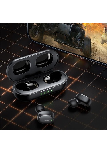 Hifi Stereo Sound Bluetooth-compatible Headset Touch Control Wireless Headphone Built-in 8mm Driver Unit - Blue