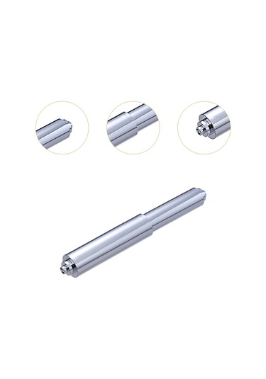 Suntek 4x Tuvalet Kağıdı Tutucu Yaylı Çubuklar Banyo Gümüş