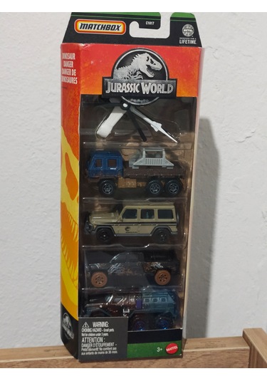 Ürün Matchbox Jurassıc Worlc Dinosaur Dancer 5'li Set Kahverengi