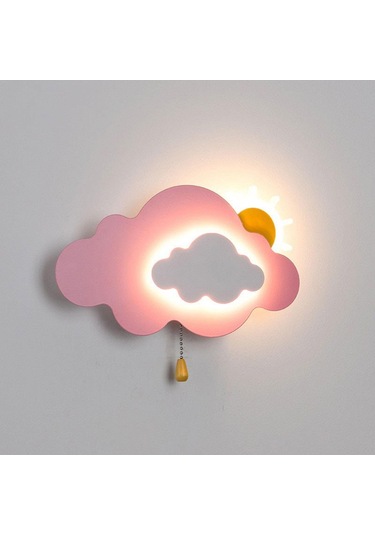 Suntek Magideal Bulut Gece Lambası Kahve Barı Oyun Odası Pembe Çok Renkli