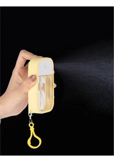 Mucit Home Silikon Kılıflı Anahtarlıklı Sprey Şişesi