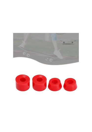 Homyl 4x 92a Kaykaylı Kamyon Burcu Longboard Yedek Kırmızı Kırmızı Çok Renkli