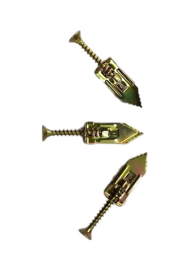 Paslanmaz Çelik Genişleme Cıvataları, Vidalar, Genişletme Cıvataları 100 Pcs Metal Boşluk Ankrajı Cıvatası 500 Adet