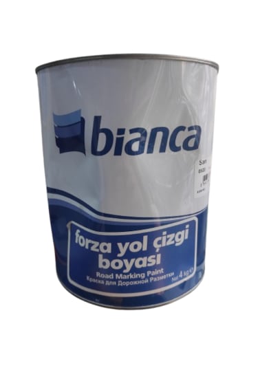 Bianca Forza Yol Çizgi Boyası 4 Kg Sarı