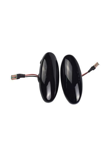 Teltree Nissan Navara D22/np300/frontier 1998-2005 İçin Amber Led Yan İşık, Plug&play, 50.000+ Saat Ömür, Smoked Kasa