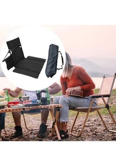 Homyl Bahçe, Trekking Ve Doğa Yürüyüşü İçin Katlanabilir Siyah