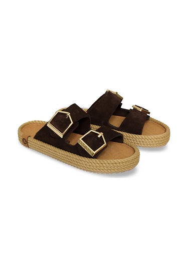 Bohonomad Sydney Kadın Terlik - Koyu Kahve Koyu Kahverengi Bohonomad Sydney Kadın Terlik - Koyu Kahve Koyu Kahverengi