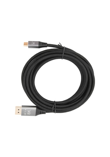 Vkemall 3m Mini Dp'den Dp'ye 1.4 Sürüm Kablosu - 8k Ultra Hd Çift Yönlü Dönüştürücü, Ekran Birleştirme Ve Verimlilik Artırıcı