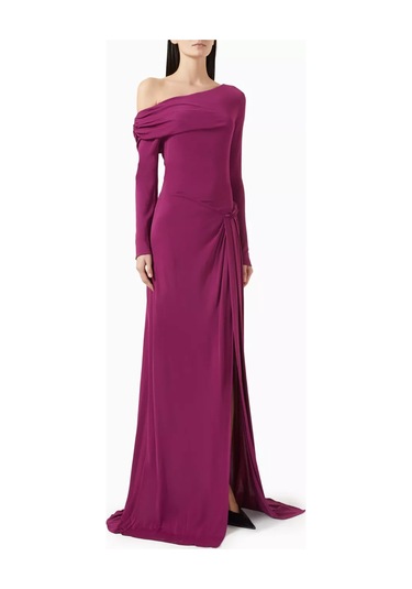16arlington Polyta Jarse Elbise Pembe
