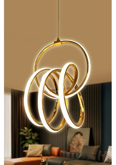 Fokus Gold 3renk Led Sarkıt Gold