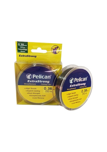 Pelican Extra Strong 0,25Mm 600Mt Koyu Yeşil Misina