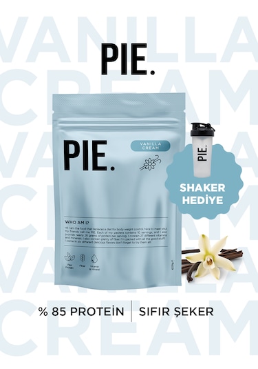 Pıe. Proteinli Öğün Tozu / Vücut Ağırlığı Kontrolü İçin Diyetin Yerini Alan Gıda / Vanilya Ve Muz Aromalı /40 Öğün Karışık