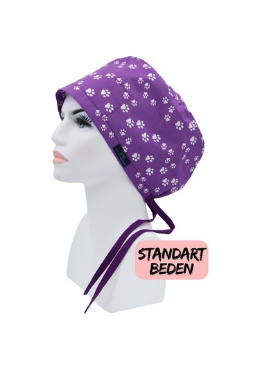 Standart Beden Mor Zemin Patiler Cerrahi Bone Doktor Hemşire Sağlıkçı Hastane Bonesi Renkli