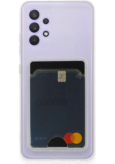 Fitcase Samsung Galaxy A73 5G Kilif Cardy Seffaf Kartlik Cepli Ka 559571551