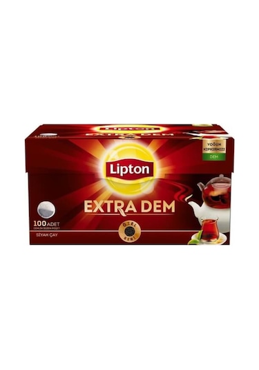 Lipton Extra Dem Siyah Demlik Çay 100 x 3.2 G