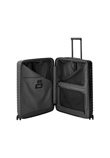 Titan Upgrade 4 Wheel Trolley L Büyük Boy Valiz Siyah