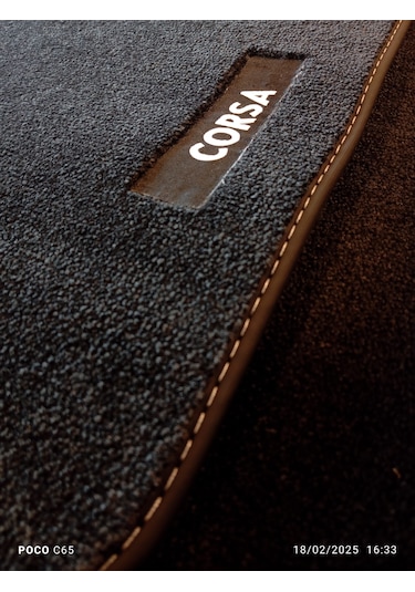 Opel Corsa F 2020 + Paspas Takım Halı Kaydırmaz Ltrop0007