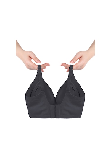 Balensiz Görünmez Fitilli Kaşkorse Çıkarılabilir Pedli Dikişsiz Sütyen 80645 Siyah