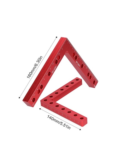 Carrier- Dayanıklı, "alaşımlı 90 Derece Ahşap Montaj Aparatı -