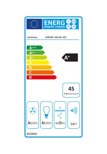 Electrolux KFIB19X Ada Tipi 90 CM Davlumbaz