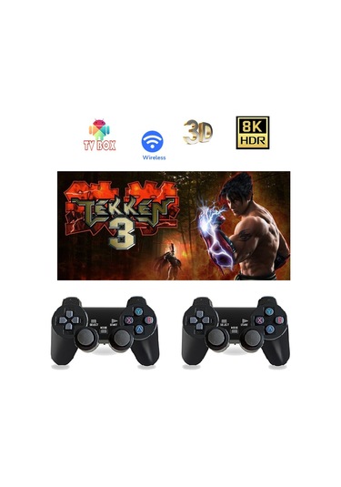 Arcade 8K 10.000 Oyunlu HD Mini TV Android Retro Oyun Konsolu