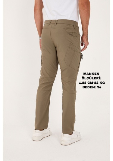 Camp Scoutland Camp527 Outdoor Tactical Su İticili Likralı Yazlık Erkek Taktik Pantolon Bej
