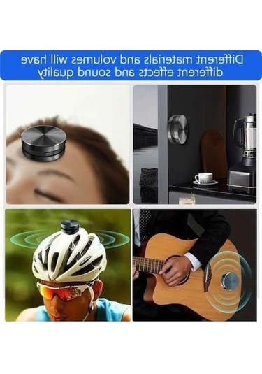 Bluetooth Hoparlör Kemik İletimli Akıllı Bt 5.1 Gerçek Kablosuz 360 Stereo Ses - Gümüş