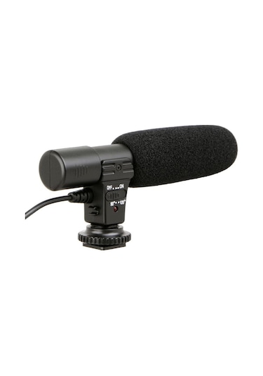 Dslr Makine ve Video Kamera için Stereo Mikrofon