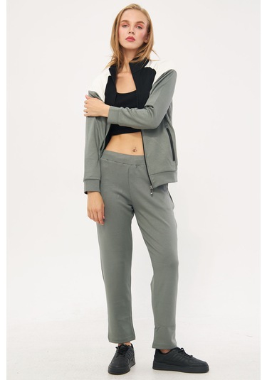 Trendhill Kadın Limon Küfü Modal Scuba Eşofman Takım Edy5543lk Sarı