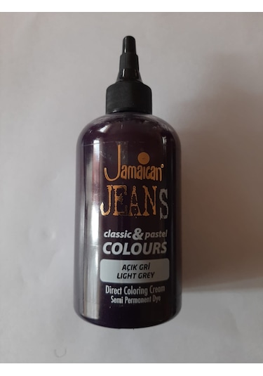 Jamaican Jeans Colour Saç Boyası 595 Açık Gri 250Ml.