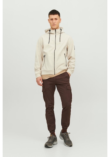Jack & Jones 12236300 Erkek  Taş Gri Ceket