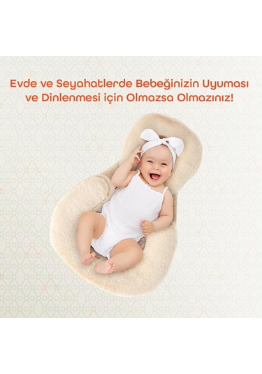 Gezenbebe Homy Çantalı Yenidoğan Yatağı Standart