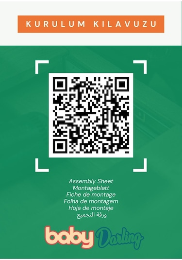 Baby Darling Lisa Şifonyer Mdf Beyaz