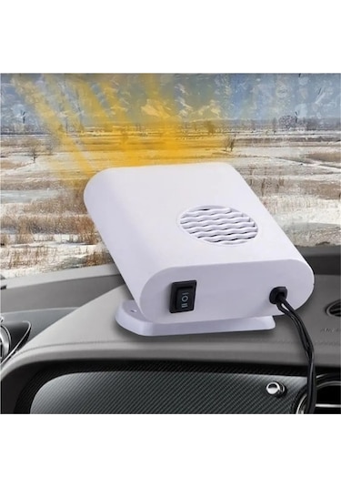 Jialan 12v Taşınabilir Oto Kaloriferi Araç Ön Camı Hızlı İsıtma Uj