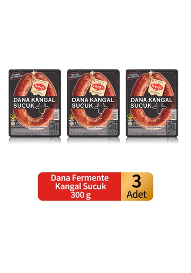 Dana Kangal Sucuk Fermente 300gr X3 Adet