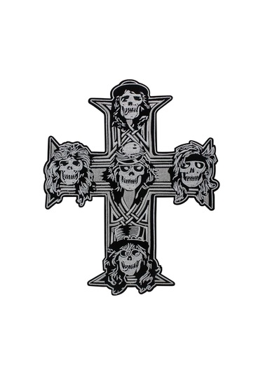 Dükkan Design Gotik İskelet Guns N Roses Patch/yama Renkli