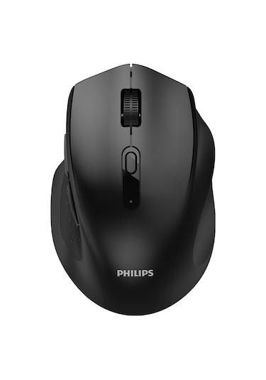 Philips Spk7547b Dual Mod Bluetooth Ve 2.4g Kablosuz Ergonomik Sessiz Mouse 4000 Dpı Siyah Spk7547b