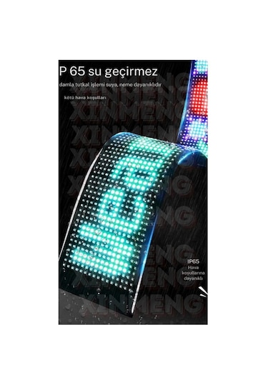 Led Matrix Panel Dijital Kayar Rgb Ekran Kumandalı Mobil Uygulama