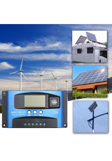 Xindoker "60a Mppt Güneş Şarj Kontrol Cihazı - %99 Verimlilik İle Akıllı Şarj"