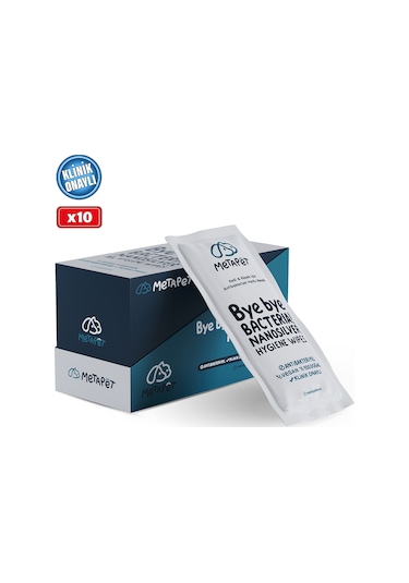 Metapet Large Nano Gümüş Yavru Kedi Göz Ağız ve Kulak Bakımı 10 Adet