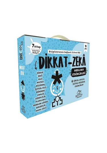 Dikkat Zeka 4.Sınıf Seti-10 Yaş-7 Kitap Takım - Mehmet Türkdoğan - Dikkat ve Zeka Akademisi