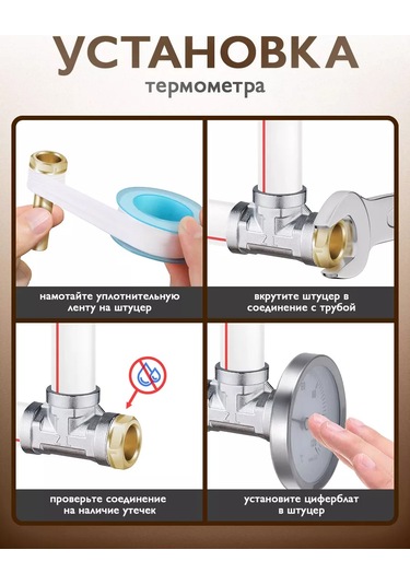 Kitchen&grill Duman Tüpü, Damıtma Cihazı Ve Otoklav İçin Termometre 193510967