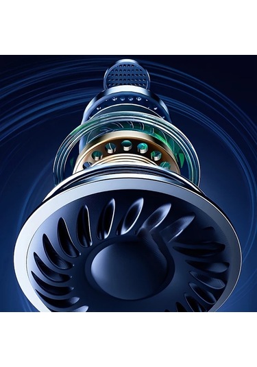 Oldfriend Siyah 1 Adet Taşınabilir Usb Rgb Oyun Mikrofonu Net Ses Led Işık Sessiz 150cm