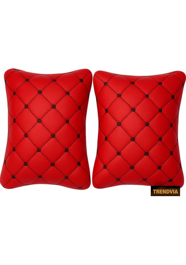 Tofaş Şahin Doğan Kartal Yüksek Ön Göğüs Siyah-kırmızı Torpido Kılıfı / Kırmızı-siyah Boyun Yastığı