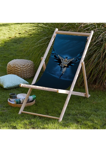 Bluehomeconcept Adawall Home Navy Blue Batman Şezlong