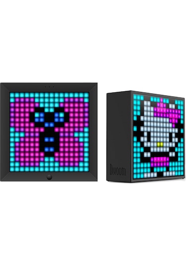 Divoom Timebox Evo Bluetooth Hoparlör + Pixoo Pixel Led Ekran Seti