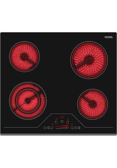 Vestel AO-6370 S Ankastre Cam Ocak