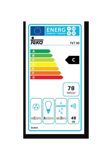 Teka TVT 90 Duvar Tipi 90 CM Davlumbaz