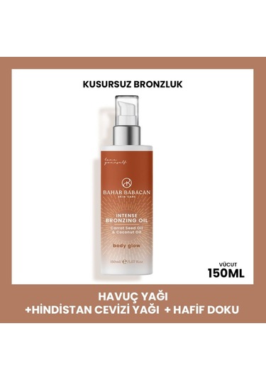 Bahar Babacan Yoğun Bronzlaştırıcı Güneş Yağı 150 ML